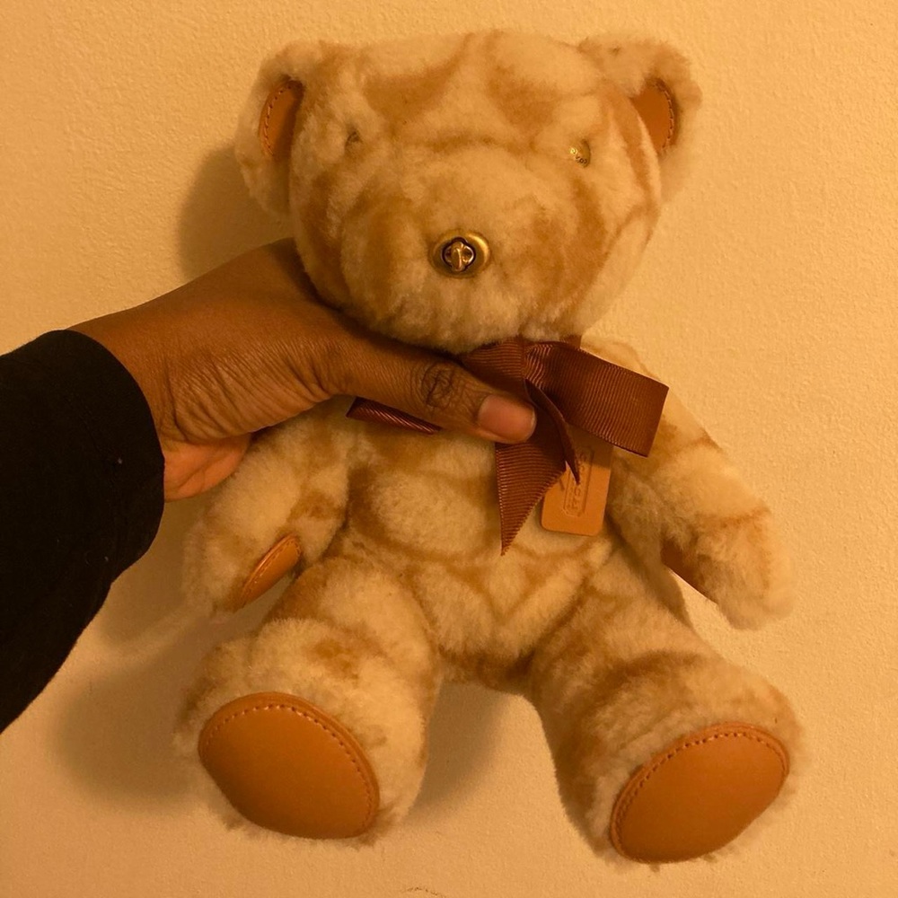 Coach teddy bear🧸🐻